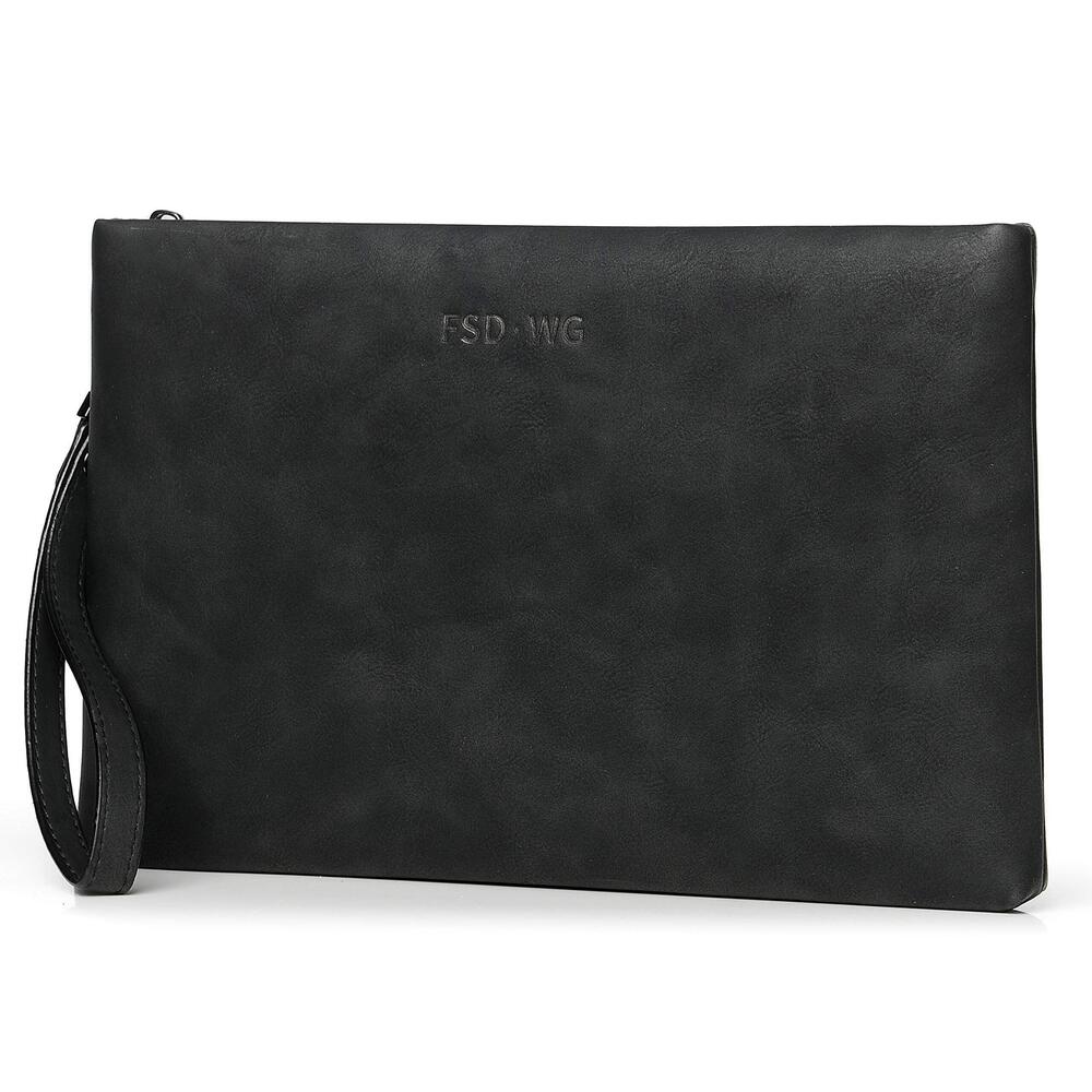 9981 Clutch Bag Man Purse Handbag 12 inches Large Hand Bag Big Clutch